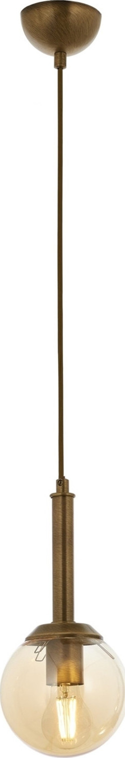 AV-1781-1E Eskitme Kaplama Modern Avize E27 Metal Cam H: 90 cm, Ø: 15 cm