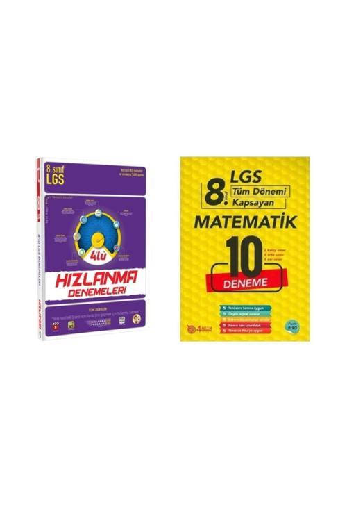 Tonguç Akademi Lgs 4'lü Hızlanma Denemeleri Ve Matematik 10 Deneme