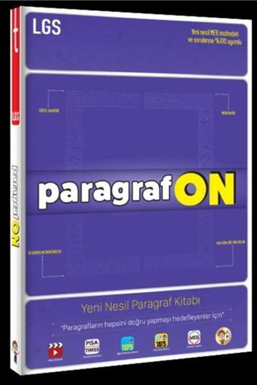 Tonguç Akademi Lgs Paragrafon Yeni Nesil Paragraf Kitabı