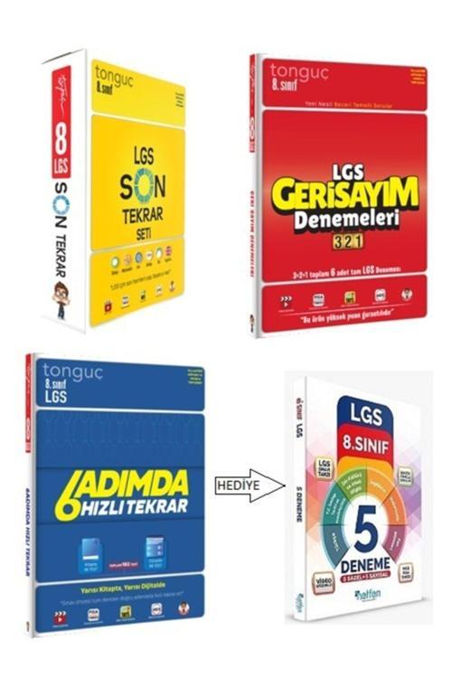 Tonguç Akademi Lgs Son Tekrar Seti Geri Sayım Denemeleri Ve 6 Adımda Hızlı Tekrar