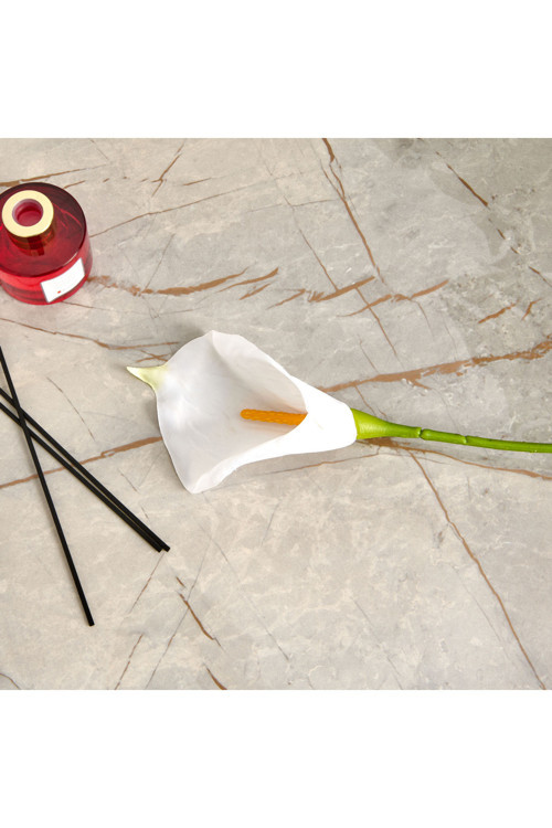 Deco Yapay Zambak Çiçeği - Beyaz - 60 Cm