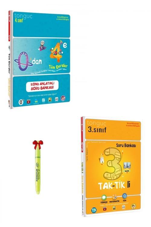 Tonguç Akademi Tonguç 0'dan 4'e Hazırlık Kitabı Ve 3.sınıf Taktikli Soru Bankası