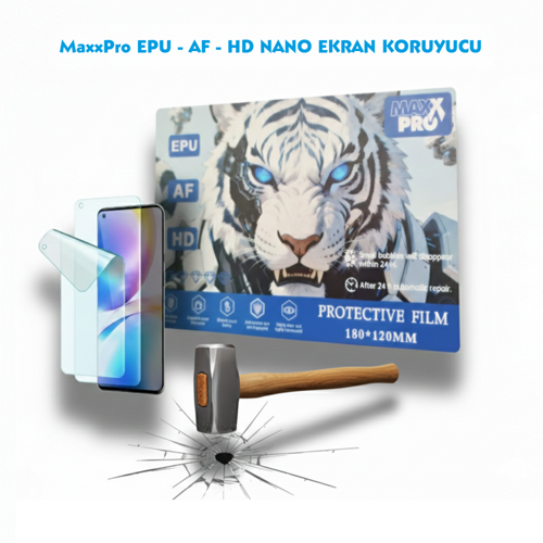 İnfinix NOTE 40 Nano Ekran Koruyucu Ultra İnce EPU - AF - HD MAXXPRO