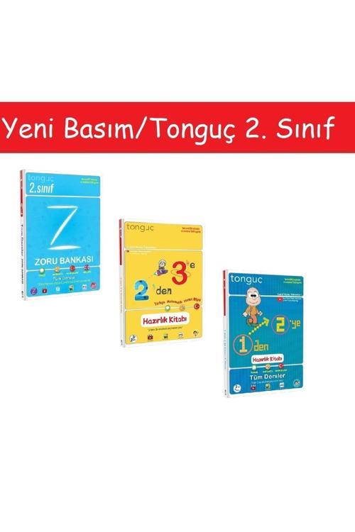 Tonguç Akademi Tonguç 2. Sınıf Tüm Dersler Zoru Bankası & 2'den 3'e Hazırlık Kitabı & 1'den 2'ye Hazırlık Kitabı