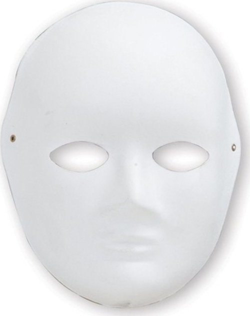 Karton Maske Büyük Surat 5 Adet Li