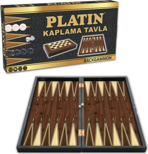 Star Platin Tavla Büyük Boy - Iç Ve Dış Kısım Çizilmez Özel Kaplama