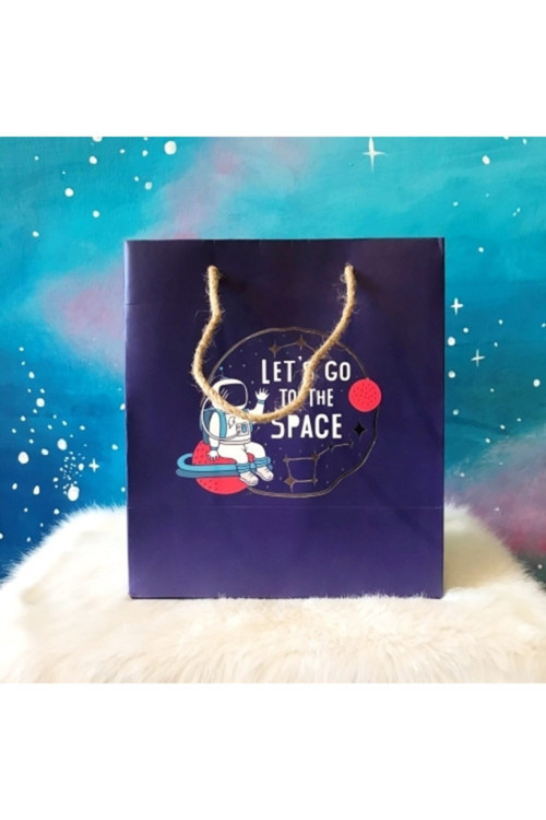 Space B4 Orta Karton Hediye Çantası