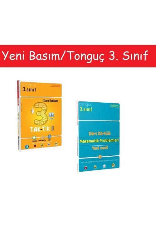 Tonguç Akademi Tonguç 3. Sınıf Taktikli Soru Bankası & 3. Sınıf Dört Dörtlük Matematik