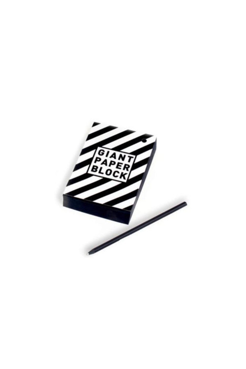 Giant Paper Block Siyah Ciltli Kağıt 200 Yaprak