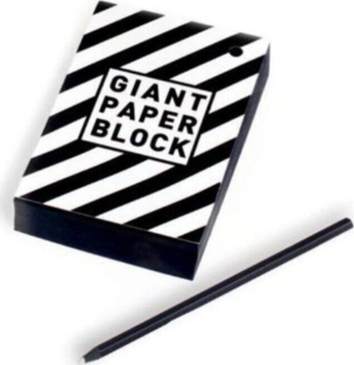 Giant Paper Block Siyah Ciltli Kağıt 200 Yaprak