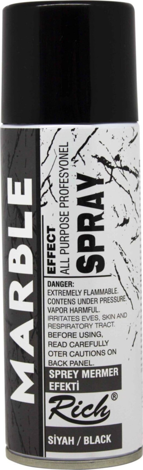 Mermer Efekti Sprey 200Ml Siyah Renk 200-11371