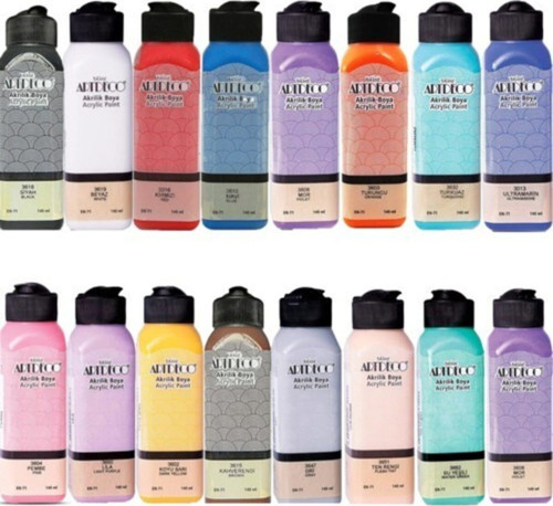 Akrilik Boya 140 Ml 18 Li Set: Kk 6
