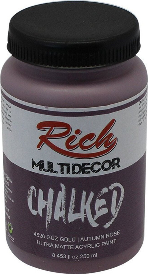 Akrilik Boya Multi Decor Chalked 250 Cc Güzgülü 4526
