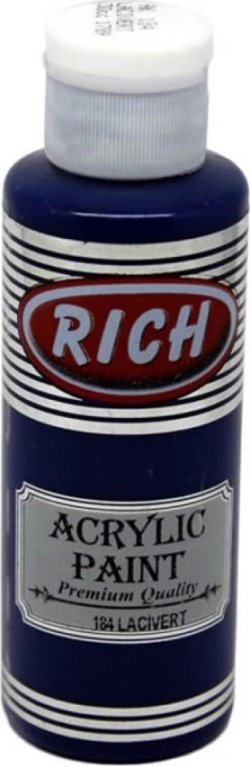 Rıch Akr-120-184 Akrilik Boya 120 Cc Lacivert