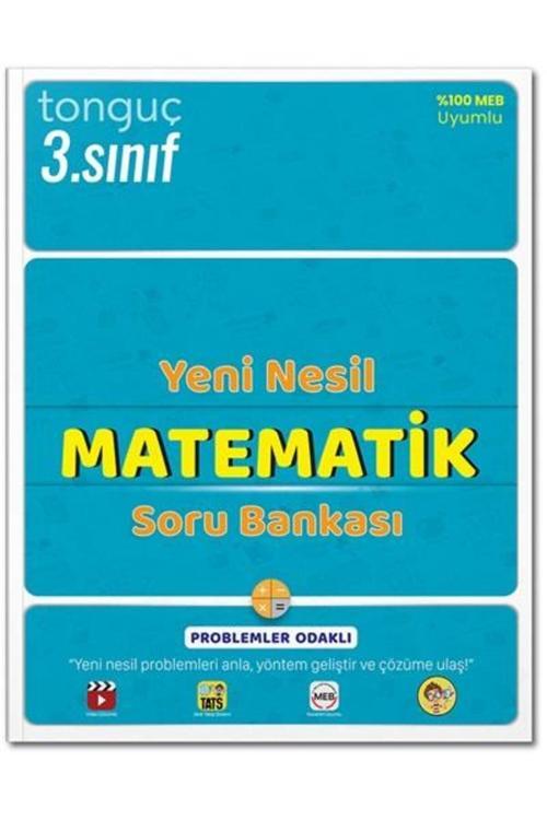 Tonguç Akademi Tonguç 3. Sınıf Yeni Nesil Matematik Soru Bankası