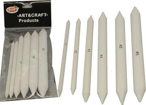Pastel Dağıtıcı Kaynaştırma Kalemi 6 Parça