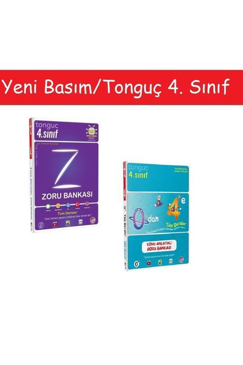 Tonguç Akademi Tonguç 4. Sınıf Tüm Dersler Zoru Bankası & 0'dan 4'e Konu Anlatımlı Soru Bankası