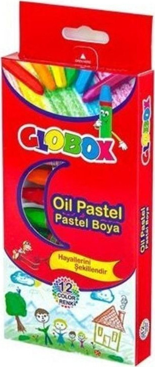 12 Renk Pastel Boya 6884