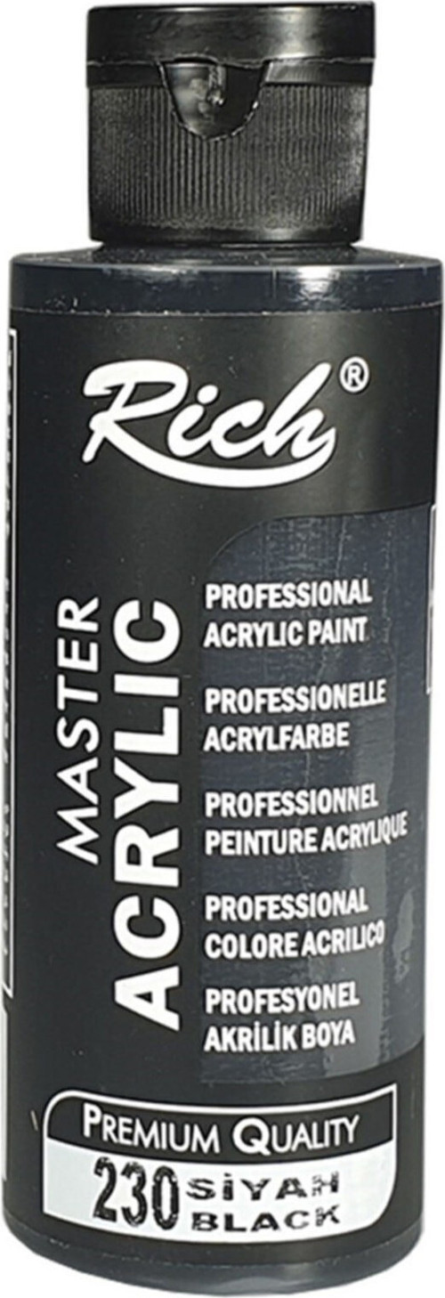 Master Acrylıc Siyah 130 Cc Akrilik Boya 230