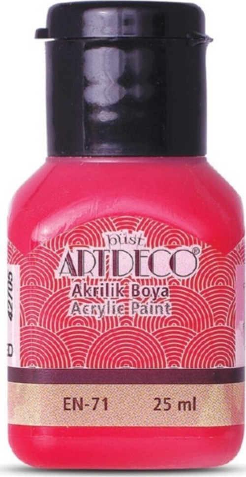Akrilik Boya 25 Ml Çilek Kırmızı 3675
