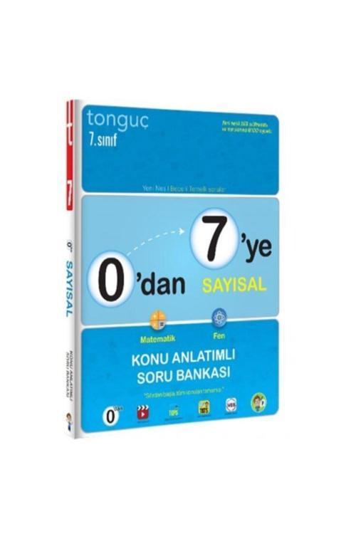 Tonguç Akademi Tonguç 7. Sınıf 0 Dan 7 Ye Sayısal Konu Anlatımlı Soru Bankası
