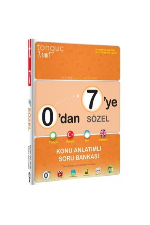 Tonguç Akademi Tonguç 7. Sınıf 0 Dan 7 Ye Sözel Konu Anlatımlı Soru Bankası