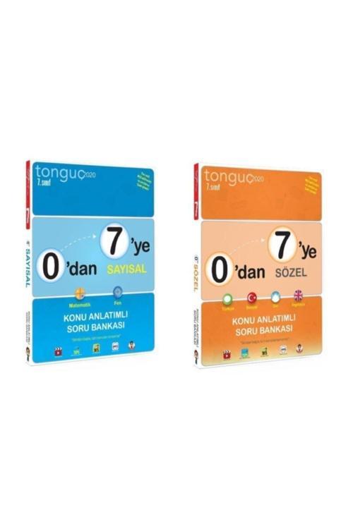 Tonguç Akademi Tonguç 7. Sınıf 0'dan 7'ye Sayısal Sözel Konu Anlatımlı Soru Bankası Seti 2 Kitap