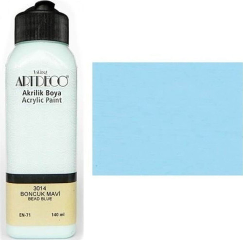 Akrilik Boya 140 Ml Boncuk Mavi Lv-Y-070R-3014