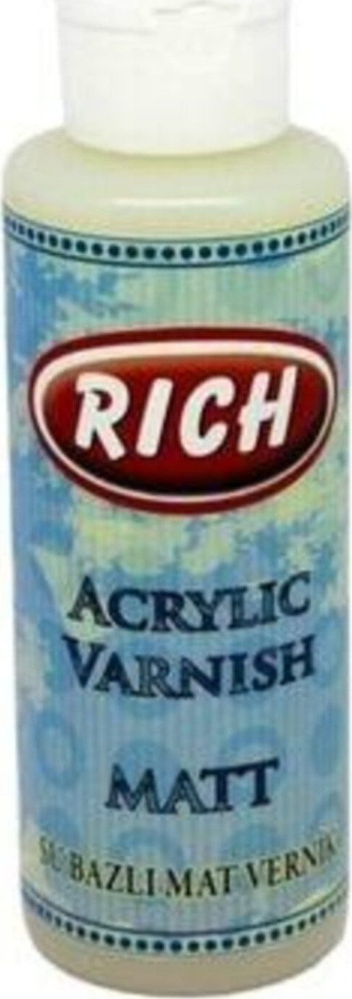 Rich Su Bazlı Mat Vernik 130 Cc