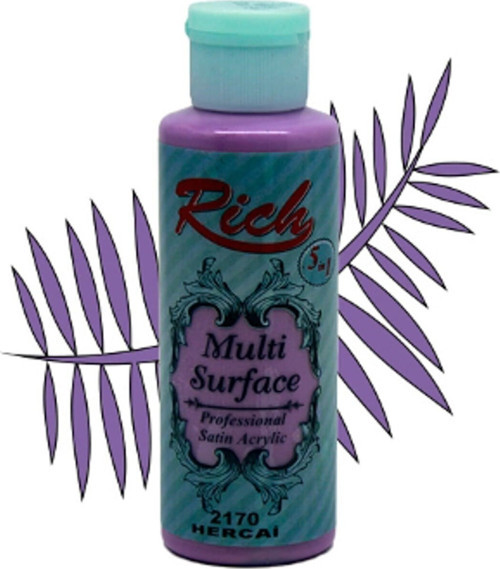 Multi Surface Her Yüzey Için Akrilik Boya 130 Cc 2170 Hercai