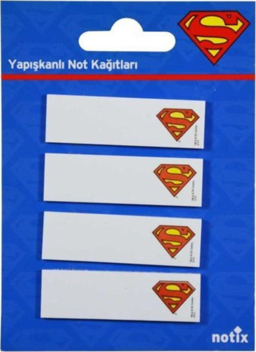 Superman Ayraç 25Yaprak (4 * 15 * 50)