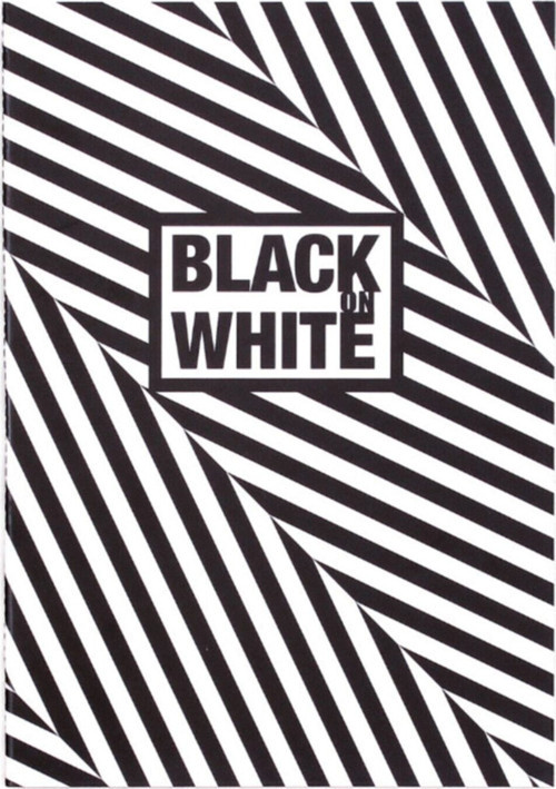 Black On White Bias 16,5X23,5 20 Yaprak (Siyah) Defter