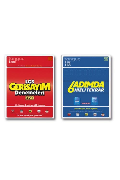 Tonguç Akademi Tonguç 8. Sınıf Lgs 6 Adımda Hızlı Tekrar Geri Sayım Deneme Set 2 Kitap 2021