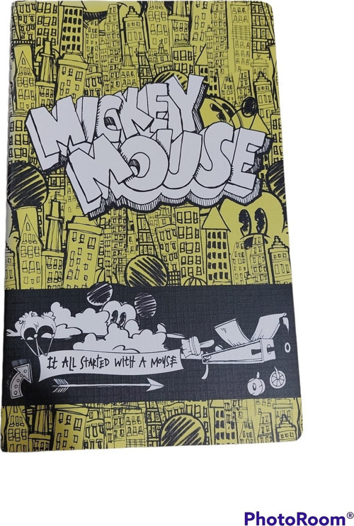 Mickey Mouse 40 Yaprak Çizgili (13X21) Defter
