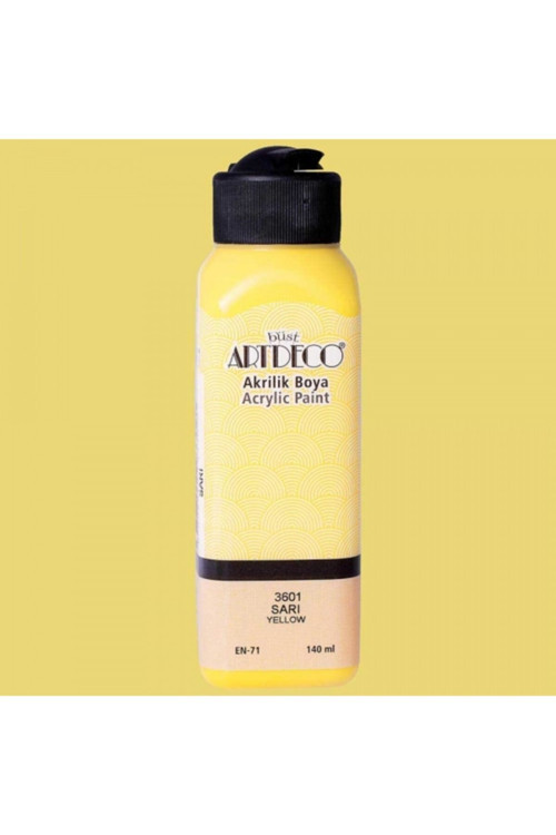 Akrilik Boya 140Ml. - Güneş Sarı