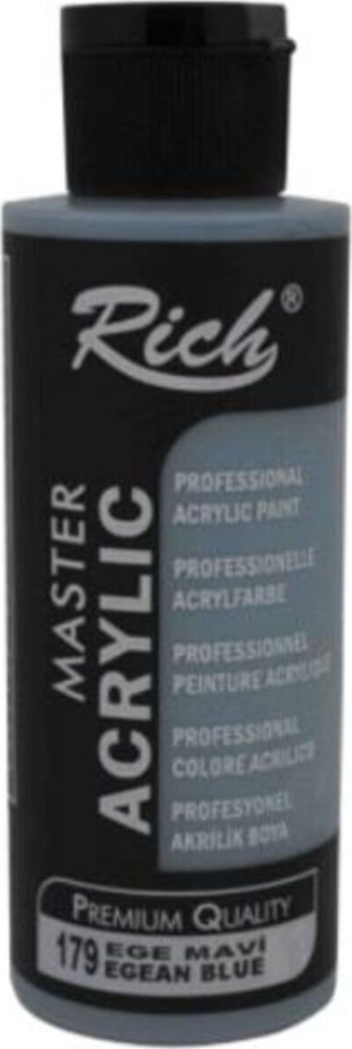 Master Acrylic Akrilik Boya 179 Ege Mavi 120 Cc