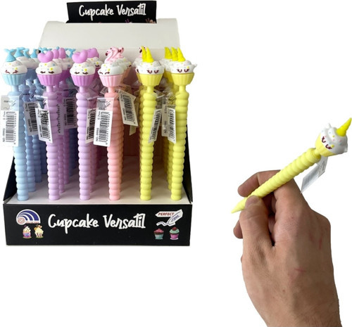 Genc Dıjıtal Baskı Cupcake Versatil Kalem Uçlu Kalem 0.7