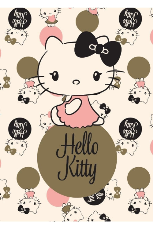Hello Kıtty Campus Koyu Yeşil 26 X 18.5 Cm 40 Yp Kareli Defter (2 Adet)