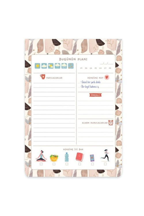 A5 Günlük Planner Blok - Çakıl