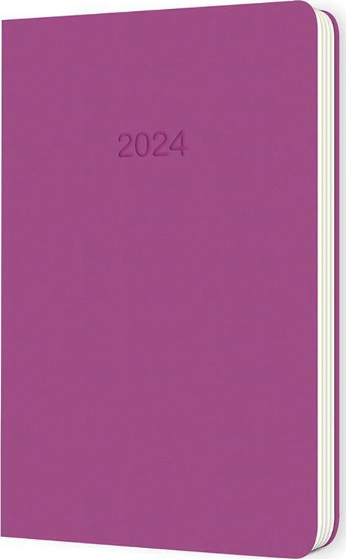 2024 Pronote Pembe Esnek Kapak A5 Günlük Ajanda