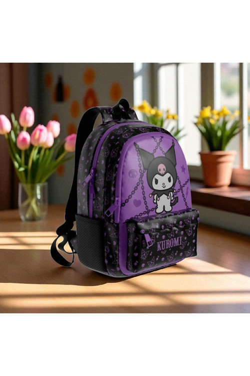 Genc Dıjıtal Baskı Kuromi 2025 Yılı Orjinal Yeni Sezon Okul Çantası