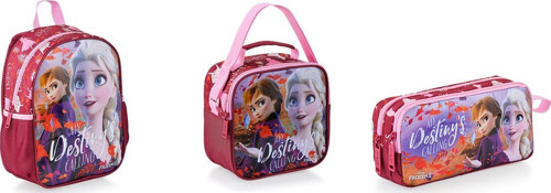 Genc Dıjıtal Baskı Frozen Lisanslı Anaokulu Çantası Tek Bölmeli Hawk My Destıny Okul Seti (3 Parça)