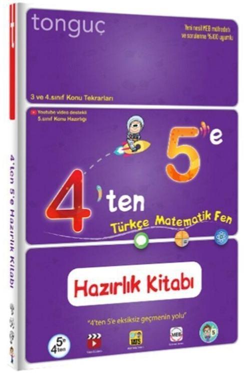 Tonguç Akademi 4 Ten 5 E Hazırlık Kitabı