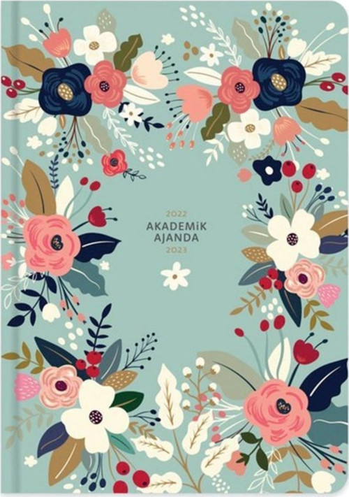 17X24 Ciltli Akademik Ajanda - Bahar 830252-99