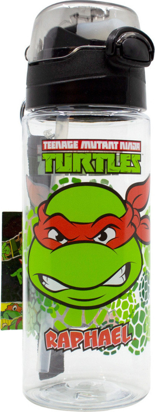 Nınja Turtles Siyah Çocuk Matarası 2277 Nınja Turtles 500Ml Matara