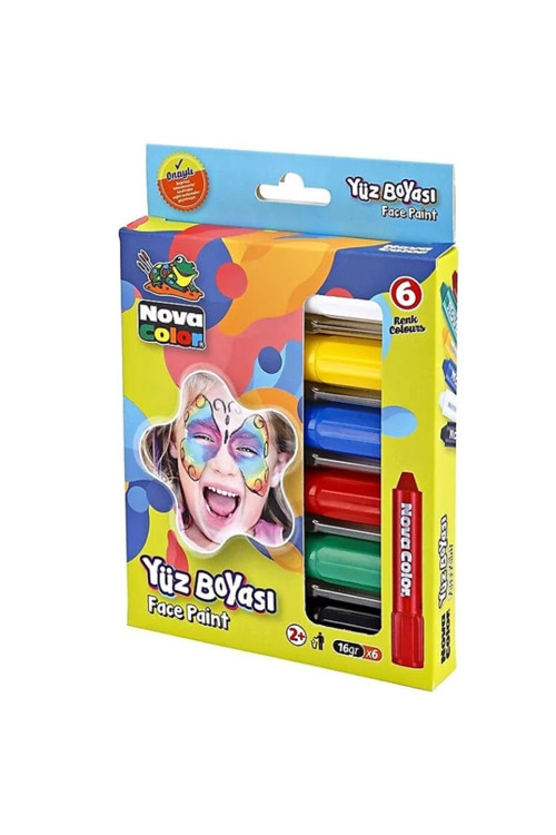 Nc-212 Yüz Boyası 6'Lı Set