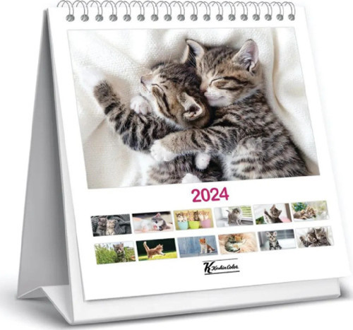 2024 Masa Takvimi Üçgen 17 Cmx15 Cm Karton Yaprak