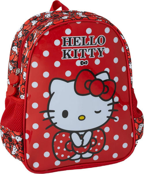 Hello Kitty Kırmızı Anaokulu Çocuk Sırt Çantası-2231