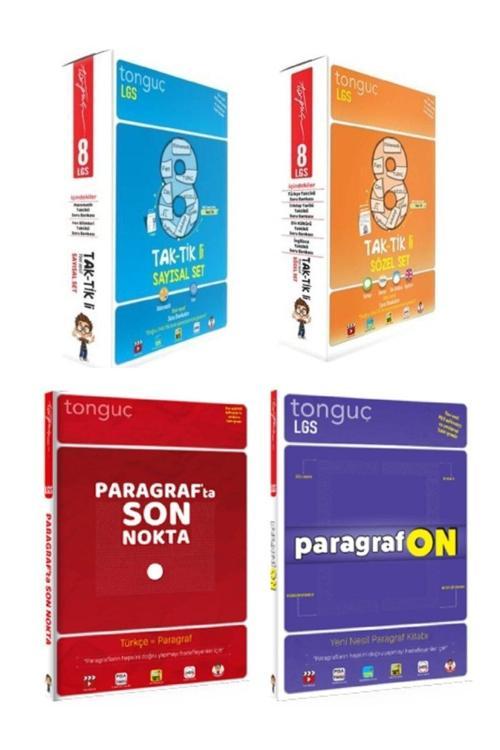 Tonguç Akademi Tonguç Lgs 8.sınıf Tak-tik Li Sayısal + sözel Set + paragraf On + Paragraf'ta Son Nokta