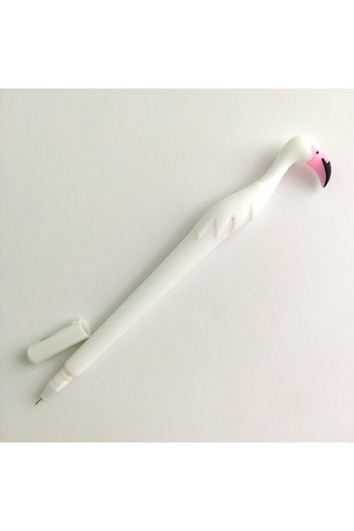 Genc Dıjıtal Baskı Flamingo Başlıklı Jel Kalem